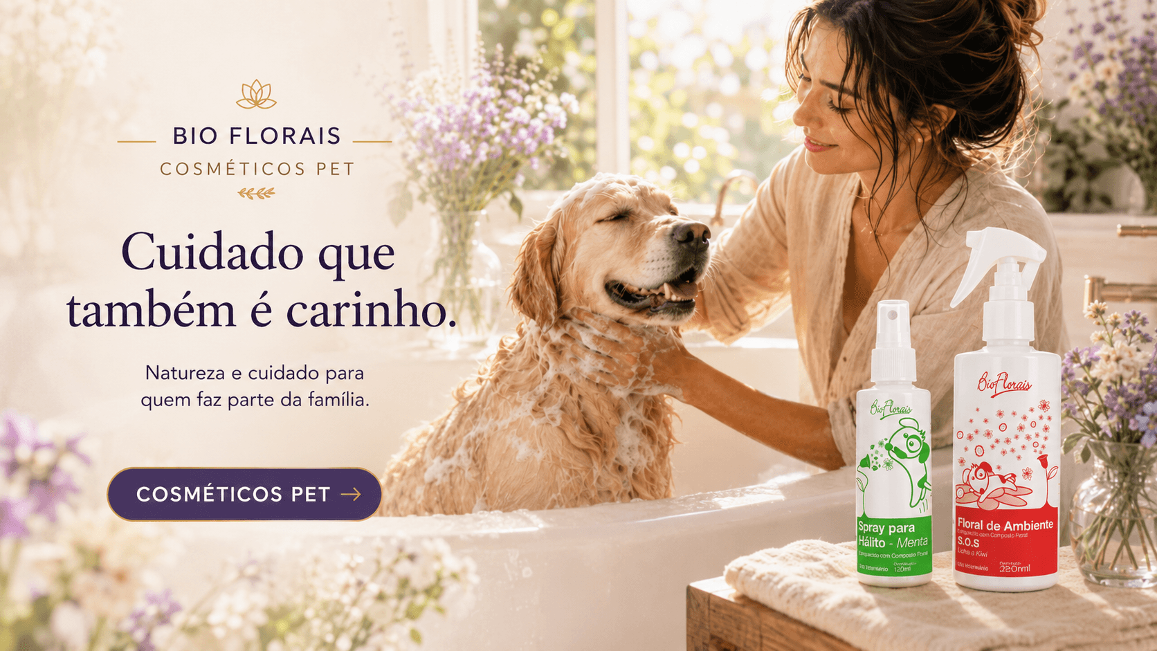 Bio Florais Cosméticos Pet