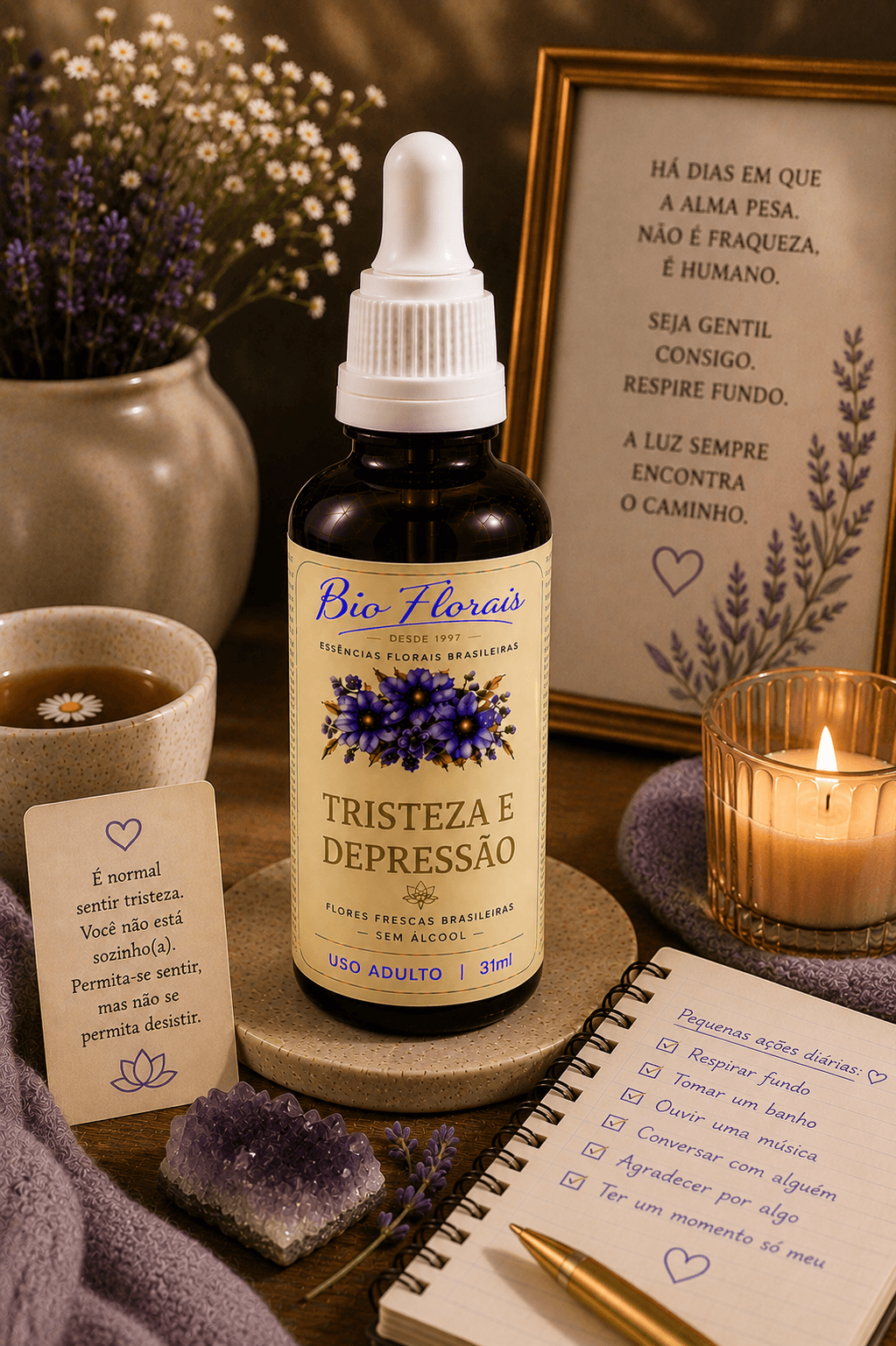 Floral Bio Florais – Tristeza — Estado Depressivo – Adulto